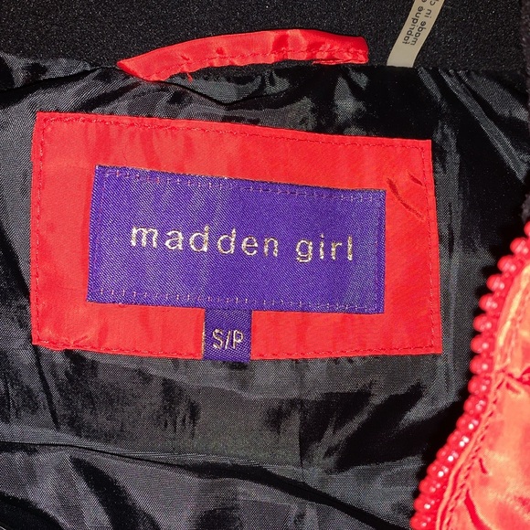 Madden Girls Sleeveless Jacket - Picture 2 of 4